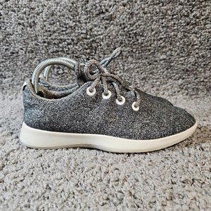 Allbirds Wool Runner Shoes Womens 9 Dark Grey Merino Wool Running Sneakers